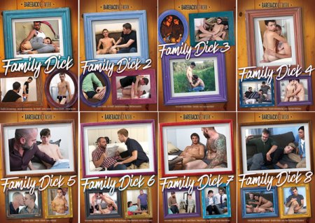 Bareback Network - Family Dick (parts 1-8) HD Gay DVD
