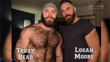 JustForFans - Logan Moore & Teddy Bear