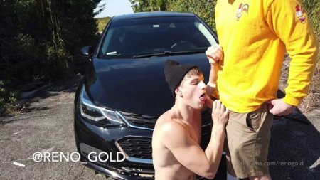 OnlyFans - Reno Gold Sucks Dick and Gets a Facial