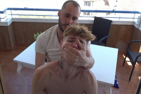 Full on Fucking PUBLIC VIEW on VERANDA!, Exhibitionist, with CUTE blond blue eyed Twink 2024-07-01