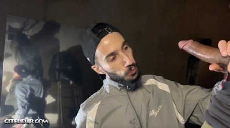 Big Arab Cock Deepthroated by Submissive Twink in the Hood 2025-06-07