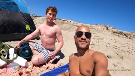 OnlyFans - Beach Fuck part 1 - Noah Way & Xavier Zane