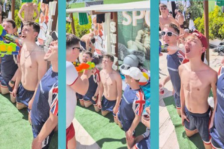 MASS POOL PARTY DE-SPUNKING EVERY COCK DRAINED DRY