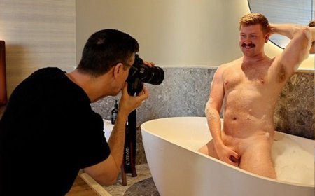 Behind the scenes with our soapy mate Patrick