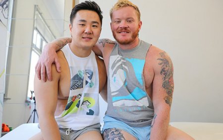 Hooking up Our Fit Mates Beau Jackson and Chase Landon